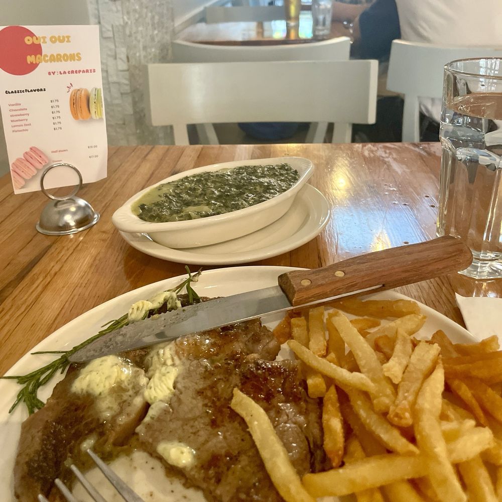 La Creparis - Steak Frites from the dinner menu - Breakfast & Brunch Near Me - New York, New York La Creparis - Steak Frites from the dinner menu - Breakfast & Brunch Near Me - New York, New York
