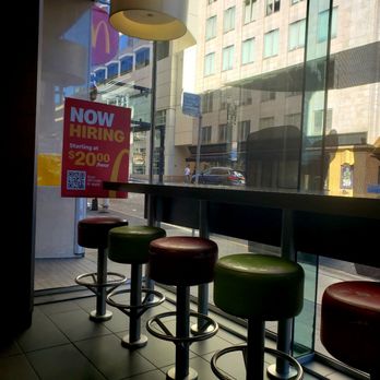 McDonald's - Front window and seating. - Fast Food Near Me - San Francisco, California McDonald's - Front window and seating. - Fast Food Near Me - San Francisco, California