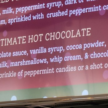 Coffee Republic - Ultimate hot chocolate - Coffee & Tea Near Me - Rockville, Maryland