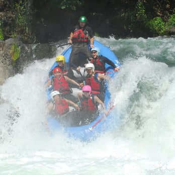 All Star Rafting - Husum Falls on the White Salmon river, the tallest commercially rafted waterfall in the US! Boat guided by Lane. - Rafting/Kayaking Near Me - Maupin, Oregon All Star Rafting - Husum Falls on the White Salmon river, the tallest commercially rafted waterfall in the US! Boat guided by Lane. - Rafting/Kayaking Near Me - Maupin, Oregon