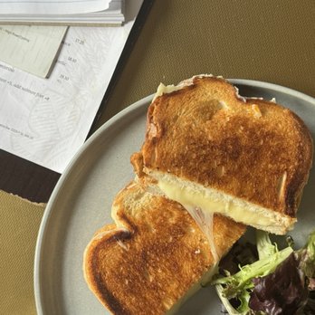 Emissary - Brioche Grilled Cheese (With Salad) - Coffee & Tea Near Me - Washington, DC, District of Columbia Emissary - Brioche Grilled Cheese (With Salad) - Coffee & Tea Near Me - Washington, DC, District of Columbia