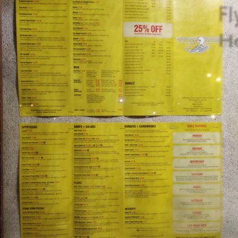 Flying Beaver Bar - Menu - Pubs Near Me - Richmond, British Columbia