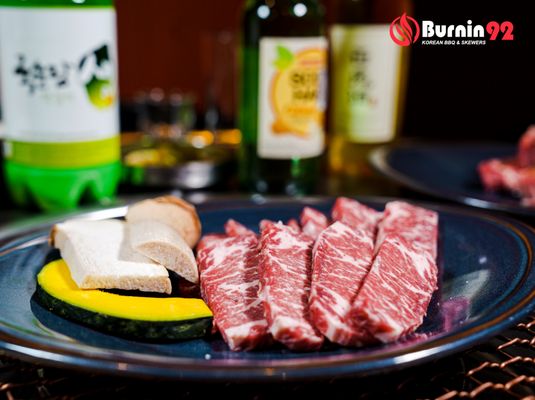 Burnin92 Korean BBQ & Skewers 달라스 숯불구이 고깃집 by null