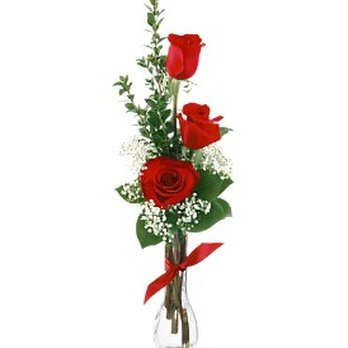 The Flower Box - Triple Rose Budvase $29.49 - Florists Near Me - Tyler, Texas The Flower Box - Triple Rose Budvase $29.49 - Florists Near Me - Tyler, Texas