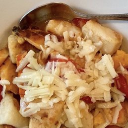 House made gnocchi with chicken of the woods