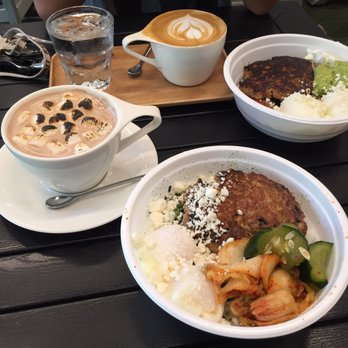 9Bar HNL - Aloha bowl, CA bowl with sausage instead of bacon - Coffee & Tea Near Me - Honolulu, Hawaii 9Bar HNL - Aloha bowl, CA bowl with sausage instead of bacon - Coffee & Tea Near Me - Honolulu, Hawaii