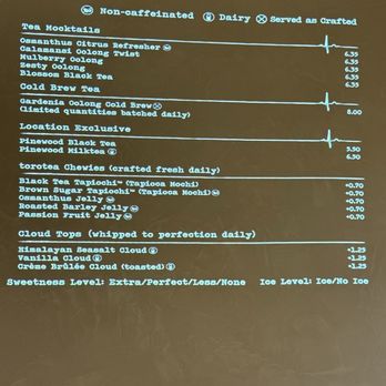Torotea - Menu - Coffee & Tea Near Me - San Marino, California Torotea - Menu - Coffee & Tea Near Me - San Marino, California