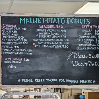 The Holy Donut - Menu 10/3/25 - Donuts Near Me - Portland, Maine