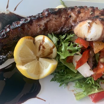 The Dune Deck Cafe - Octopus salad - Breakfast & Brunch Near Me - Lantana, Florida