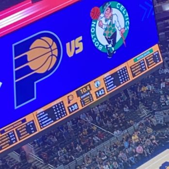 Gainbridge Fieldhouse - OT final score!! - Stadiums & Arenas Near Me - Indianapolis, Indiana