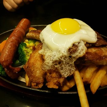 Silver Tower Cafe Restaurant - Mixed combo. - Hong Kong Style Cafe Near Me - Richmond, British Columbia Silver Tower Cafe Restaurant - Mixed combo. - Hong Kong Style Cafe Near Me - Richmond, British Columbia