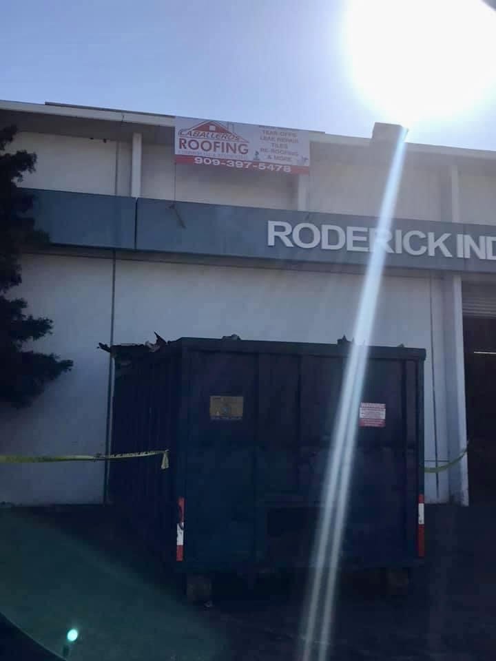 Slide of Caballeros Roofing