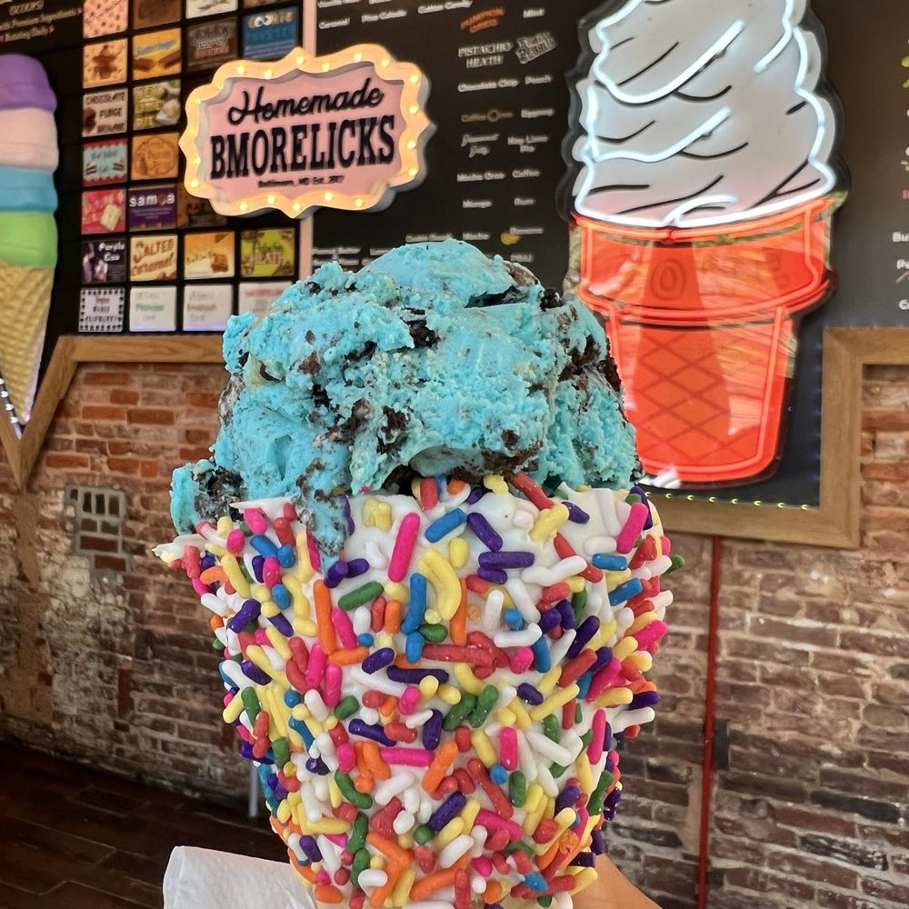 Bmore Licks - Cookie Monster - Ice Cream & Frozen Yogurt Near Me - Baltimore, Maryland