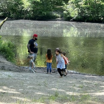 Suncook River Camp - One of there two beach areas. - Campgrounds Near Me - Suncook, New Hampshire
