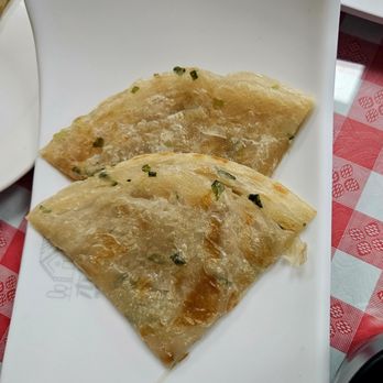 Tasty Every Hour Chinese Restaurant - Half the order, we dug in right away Scallion Pancake - Chinese Near Me - Vacaville, California Tasty Every Hour Chinese Restaurant - Half the order, we dug in right away Scallion Pancake - Chinese Near Me - Vacaville, California