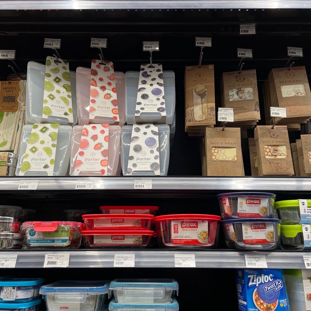 Cole Hardware - Porter silicone storage bags, Bee's Wrap reusable food wraps, Pyrex glass storage containers - Hardware Stores Near Me - San Francisco, California Cole Hardware - Porter silicone storage bags, Bee's Wrap reusable food wraps, Pyrex glass storage containers - Hardware Stores Near Me - San Francisco, California