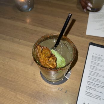 Moxies - Pineapple Basil Margarita - Cocktail Bars Near Me - Houston, Texas Moxies - Pineapple Basil Margarita - Cocktail Bars Near Me - Houston, Texas