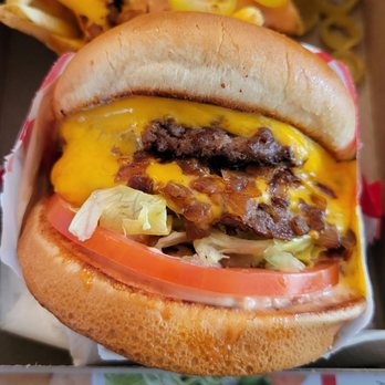In-N-Out Burger - Double-Double w/ grilled onions - Soooo good! - Burgers Near Me - Westminster, California In-N-Out Burger - Double-Double w/ grilled onions - Soooo good! - Burgers Near Me - Westminster, California