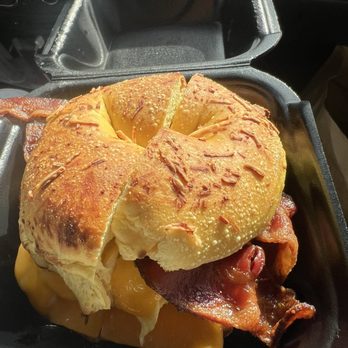 Strathmore Bagels - Asiago bagel - Delis Near Me - Lake Worth, Florida