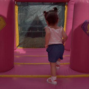 S&S Party Rentals - Princess pink castle mini bounce house - Party Equipment Rentals Near Me - Hemet, California S&S Party Rentals - Princess pink castle mini bounce house - Party Equipment Rentals Near Me - Hemet, California