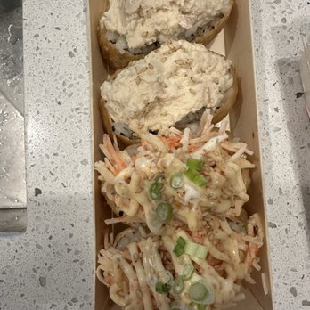 Kokoro - Kokoro Inari - Tuna Salad + Kokoro Inari - Spicy Crab - Cafes Near Me - Brighton, Massachusetts