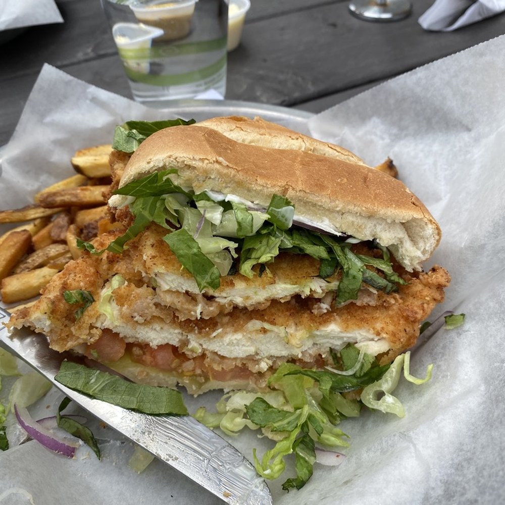 Fried chicken sammie.. amazing!