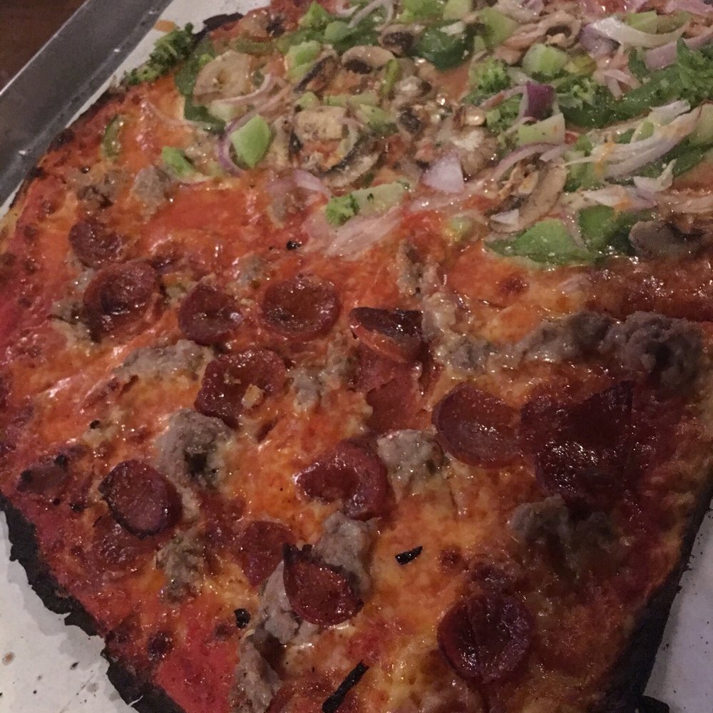 Brewport - Veggie and pepperoni sausage - Pizza Near Me - Bridgeport, Connecticut Brewport - Veggie and pepperoni sausage - Pizza Near Me - Bridgeport, Connecticut