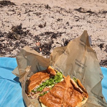 La Sandwicherie - Smoked Salmon Crossiant Sandwich - Sandwiches Near Me - Miami Beach, Florida