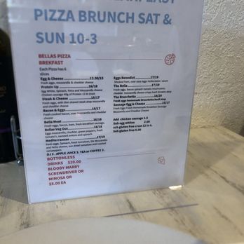Bella Amici Pizzeria & Restaurante - Can't wait to come back for Pizza Brunch - Italian Near Me - Boca Raton, Florida