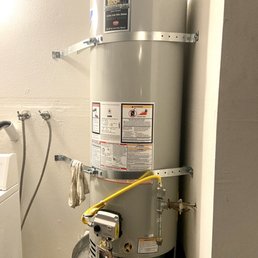 Fabulous new hot water heater!