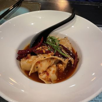 Starfish - Chili Fire Wontons - Delivious, but definitely spicy if you are sensitive to spice - Asian Fusion Near Me - Laguna Beach, California