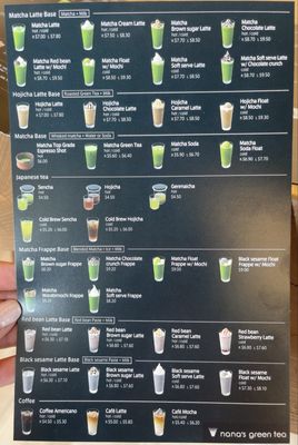 Menu photo 2 Nana’s Green Tea Meridian, ID