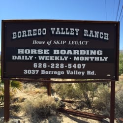 Borrego Valley Ranch - Entrance to Borrego Valley Ranch