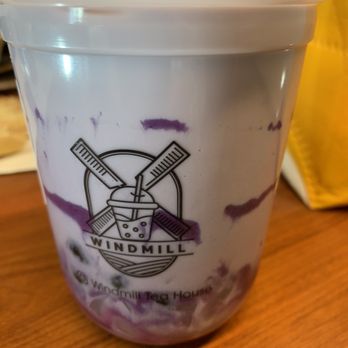 Windmill Tea House - Ice Purple Ube Latte - Bubble Tea Near Me - Albuquerque, New Mexico