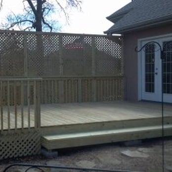 Robs Handyman Services - Deck with lattus work - Handyman Near Me