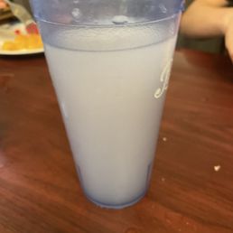 This is the water they brought me