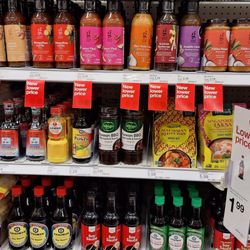 Target - Inside, Asian foods section