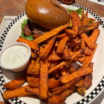 Black Bear Diner El Cajon - Bacon & Cheddar Burger* (940 cals.) - Diners Near Me - El Cajon, California
