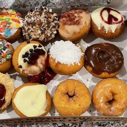 Peace Love and Little Donuts - Hudson - Dozens donuts, delicious