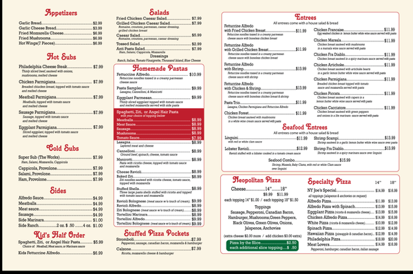 Menu photo 3 NY Joe's Pasta and Pizza Crowley, TX
