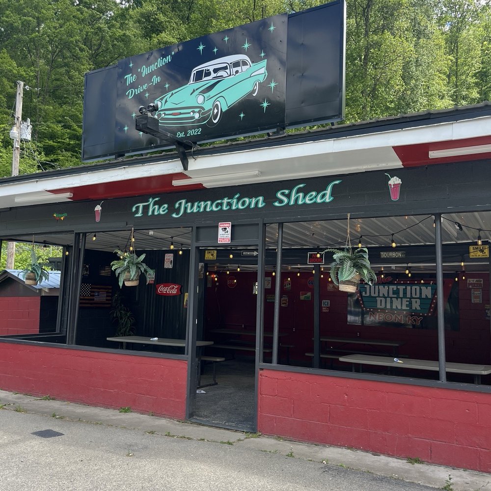 The Junction Drive-In - Sitting area - American Near Me - Jenkins, Kentucky The Junction Drive-In - Sitting area - American Near Me - Jenkins, Kentucky
