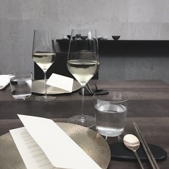 Benu - The interior design is def a 3-star Michelin level~ especially the table setting - Asian fusion with contemporary atmosphere! - Asian Fusion Near Me - San Francisco, California