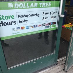 Dollar Tree - Store hours