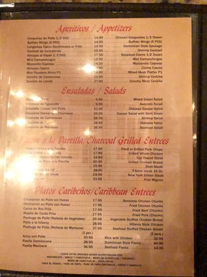 Menu photo 5 La Casa Del Mofongo New York, NY