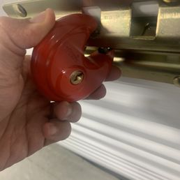 new lock placed on our unit after it was ransacked without informing us