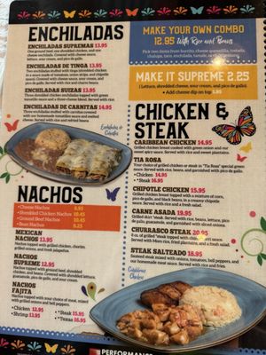Menu photo 5 Monarca Mexican Restaurant Columbus, GA