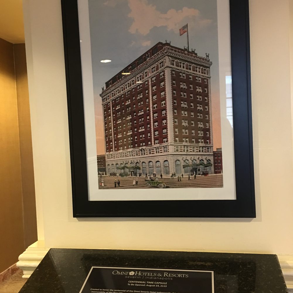 Omni Severin Hotel - History is all around if you just take a minute to read about it... - Hotels Near Me - Indianapolis, Indiana Omni Severin Hotel - History is all around if you just take a minute to read about it... - Hotels Near Me - Indianapolis, Indiana