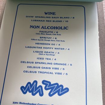 Gramps Getaway - Menu - July 2024 - Dive Bars Near Me - Key Biscayne, Florida