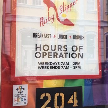 Ruby Slipper Decatur - Ruby Slipper Cafe supports Pride! - Breakfast & Brunch Near Me - New Orleans, Louisiana