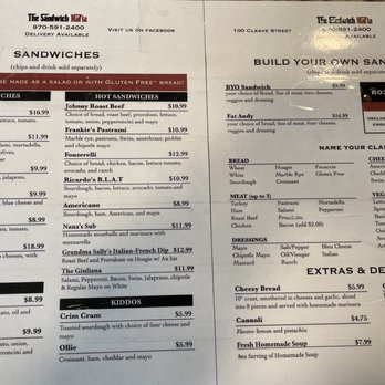 The Sandwich Mafia - Italian Near Me - Estes Park, Colorado